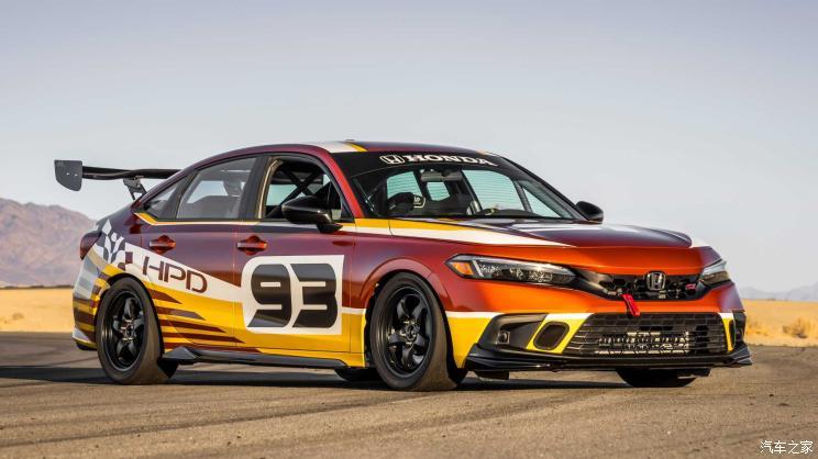 本田粉尖叫吧四款原厂思域改装车官图