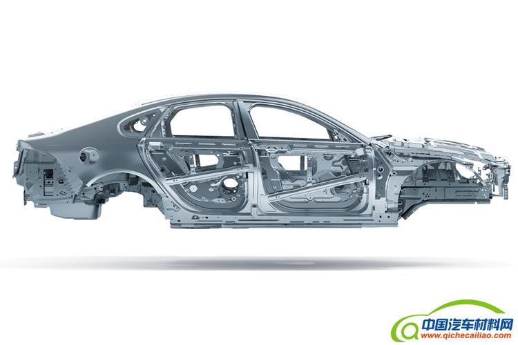 捷豹xfl采用全铝车身构架,汽车用铝合金应用比率高达75%.