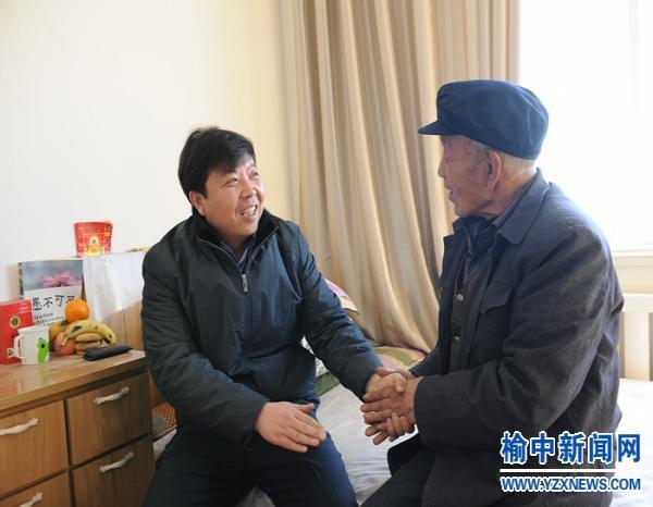 兰州市榆中县政府网站 社会关注 王晓宁大年初一看望