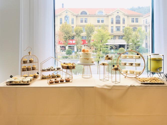 甜品摆件冷餐茶歇台摆台托盘展示架铁艺鸟笼下午茶果盆