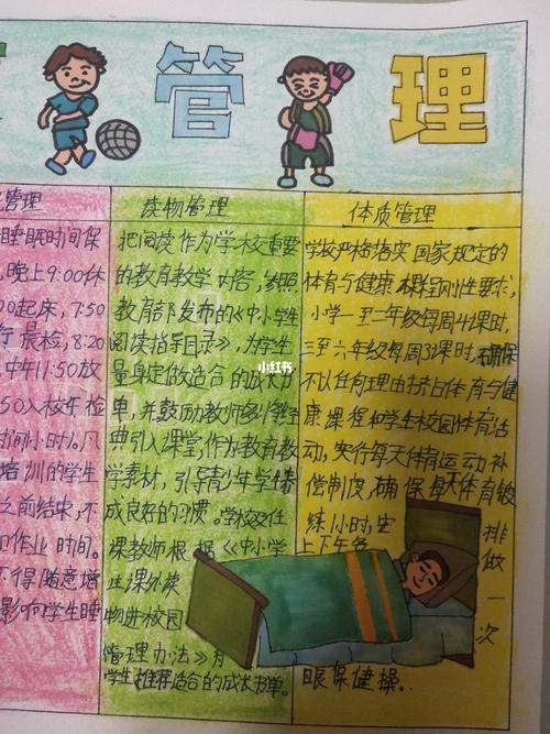 五项管理手抄报/五项管理小报_手抄报_利通区攻略_五项管理手抄报