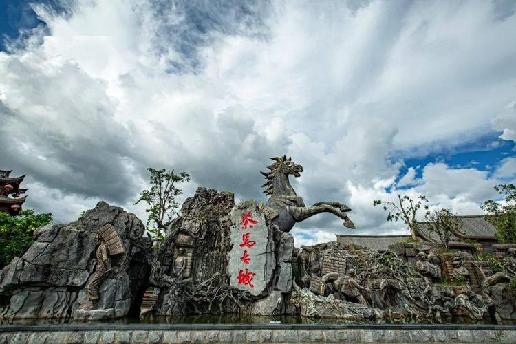 最普洱茶马古城旅游小镇时光穿梭千年heretimetravelsforthousandsof