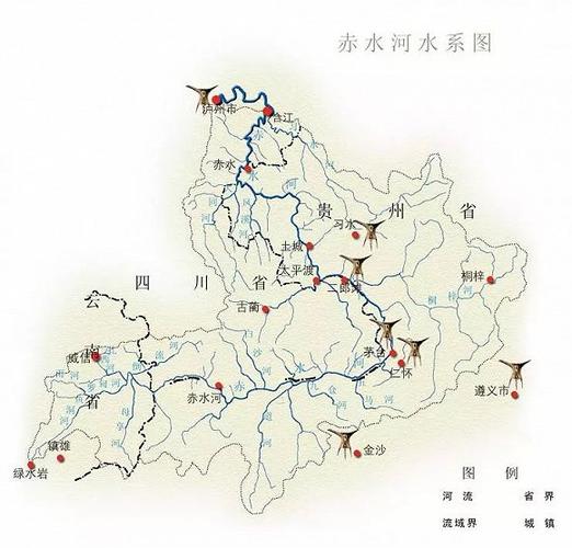 提起赤水河总是想起红军"四渡赤水" 可对于爱贪一杯的人来说 它早就