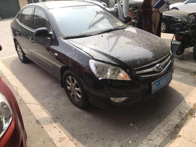 第3号拍品:北京现代牌bh7167mx 手续情况