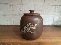 建水紫陶茶罐