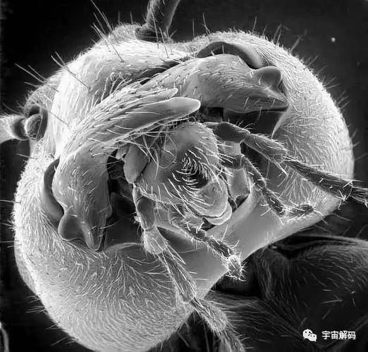 高倍显微镜下的26种生物,看完整个人都不好了!