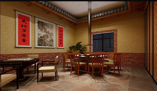 土菜馆设计装修效果图-四川1769装饰