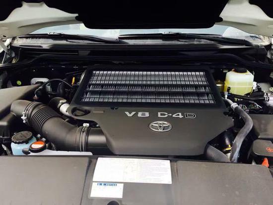 丰田酷路泽4500柴油d4d发动机kdss悬挂
