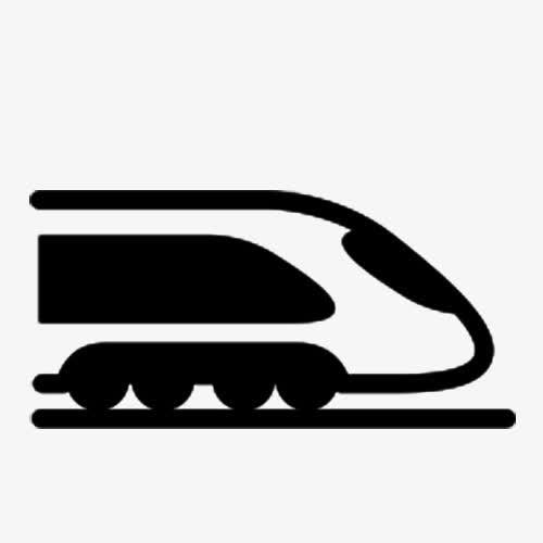高铁剪影,高铁车,火车,火车剪影,剪影,高速列车剪影