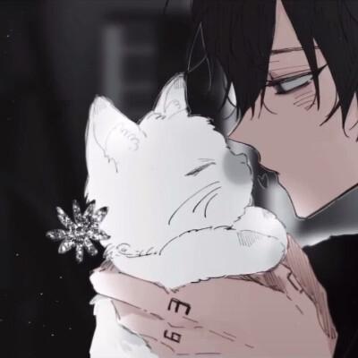 男头像动漫假笑