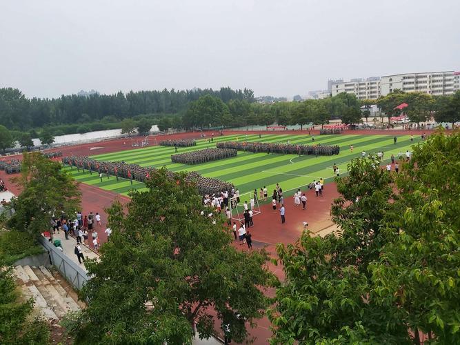 矢志国防,迷彩飞扬——上蔡一高2019级高一新生军训剪影