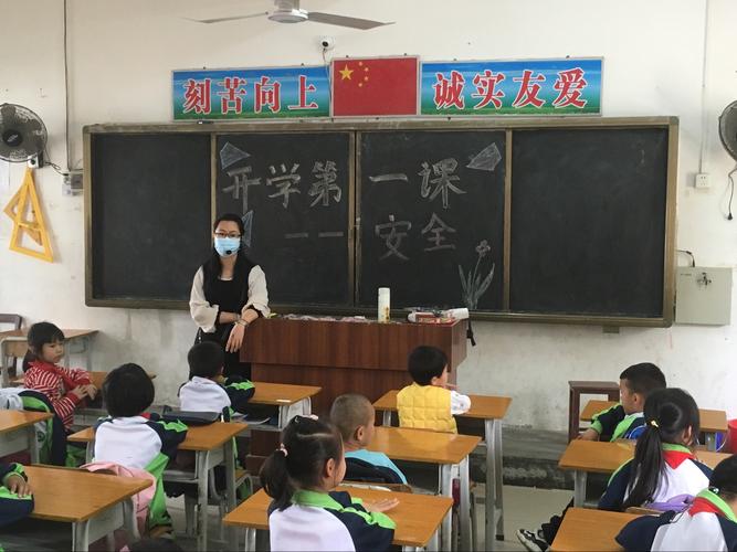 2021年春季潭村小学开学工作
