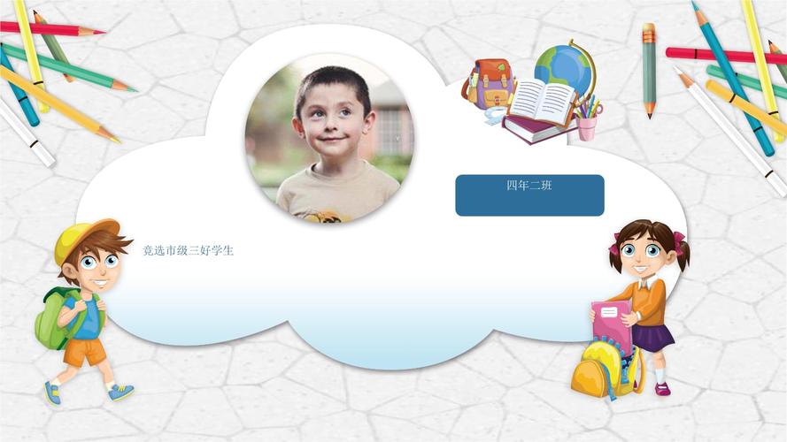 pptx 竞选市级三好学生;基本情况;思想品德方面;1.硬笔书法 2.跳舞 3.