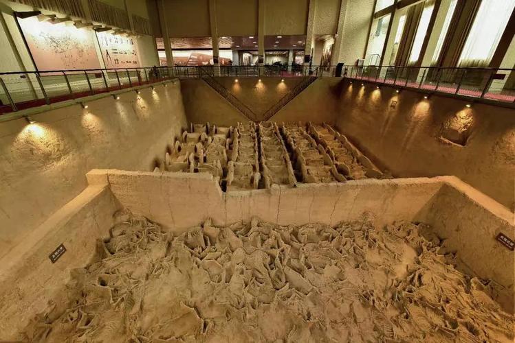 晋献侯陪祀车马坑 图源/晋国博物馆