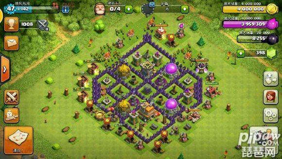 部落冲突7本最新护资源神阵 7本最新护资源阵型推荐