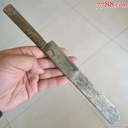 清代民国时期文房用具割纸刀大号完整保老保真_价格188元_第1张_7788