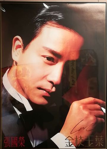 缅怀张国荣的电影海报展