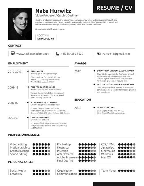 executive producer resume examples