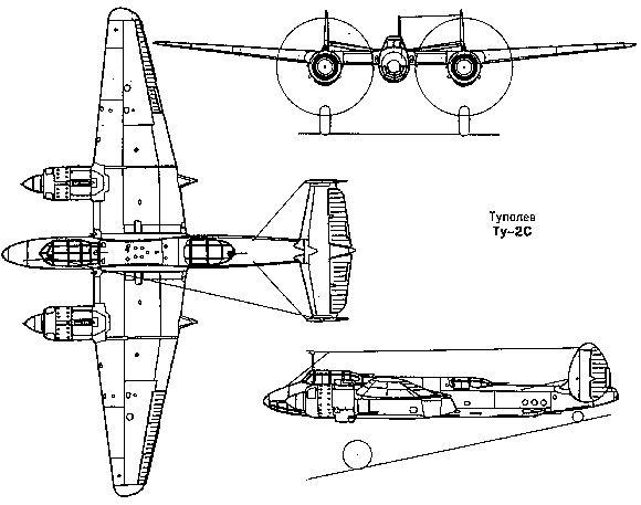图-2轰炸机的技术参数