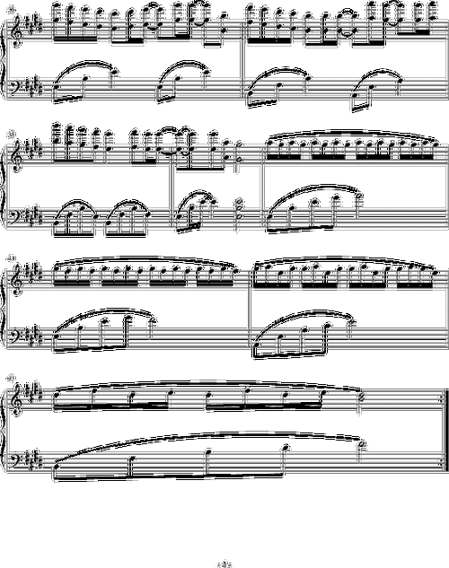 >>流行钢琴曲1
