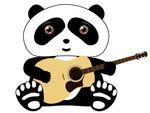 弹吉他的熊猫