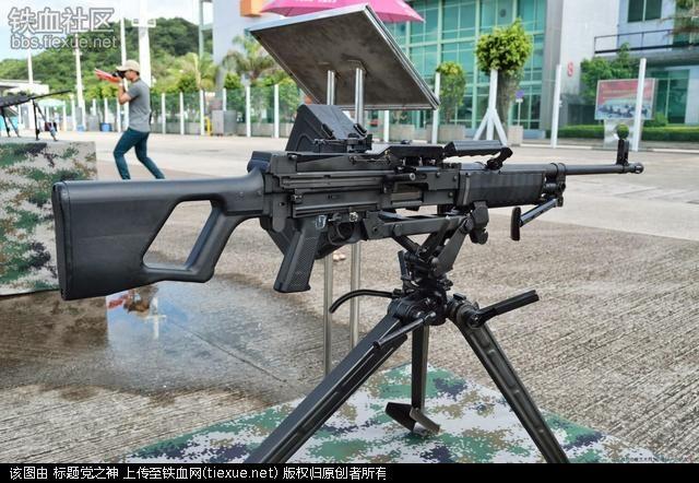 中国的班用机枪:qjy88式通用机枪外形酷炫