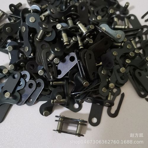 自行车链条接头 电动车链条接扣 28车用 100个装 1/2*1/8 链接头