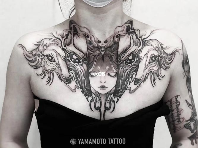 花胸_纹身_美妆_彩妆