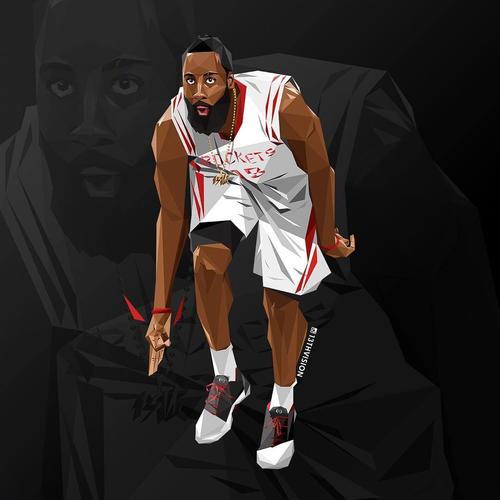 哈登酷炫图片头像