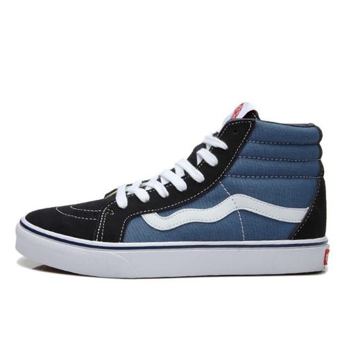 正品官网万斯男鞋旗舰店官经典款wansi男女黑低帮帆布