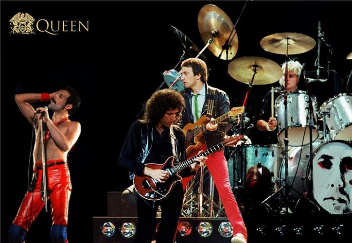 皇后乐队 queen 摇滚海报 琴行古典音乐教室吉他装饰画