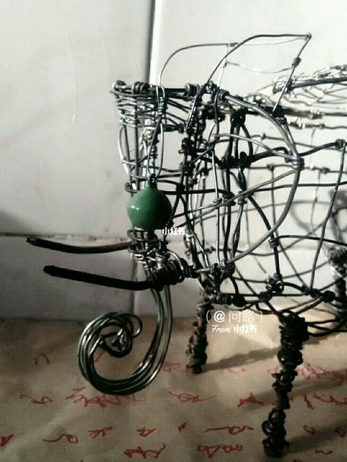 铁艺  |  铁丝手工艺品-00_手工艺品_兴趣爱好_手工