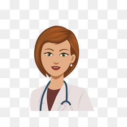 "卡通 女医生"