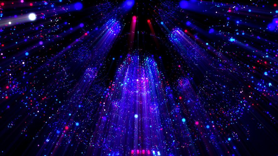 966led大屏幕高清视频素材酷炫璀璨梦幻3d动感vj舞台晚会动态背景