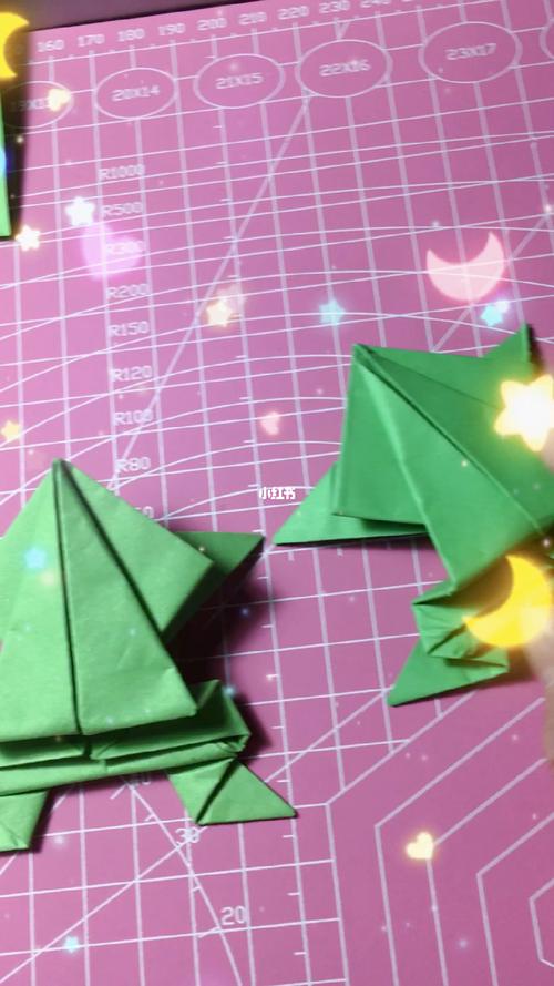 折个会跳的小青蛙_小青蛙_折纸_教程_折纸教程_兴趣爱好_手工