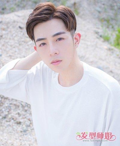 男生没有刘海的好看发型 没有刘海的男生发型