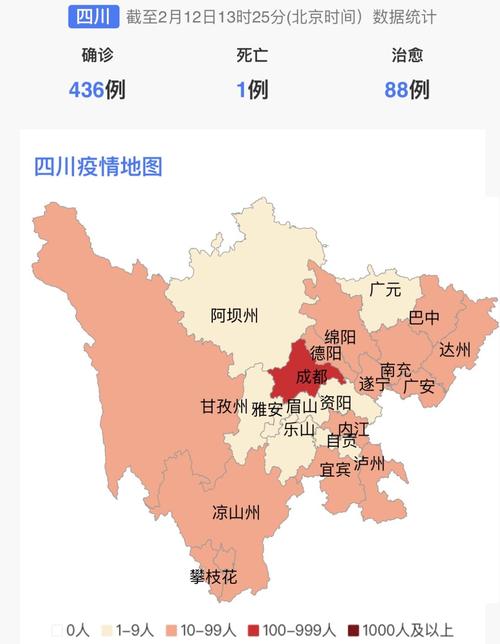 四川地区 截至2月11日24时,四川省新型冠状病毒肺炎疫情最新情况.