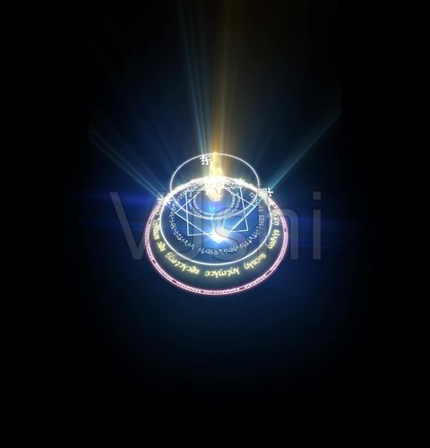 魔法八卦道家阵法视频素材_1844x1920_高清视频素材