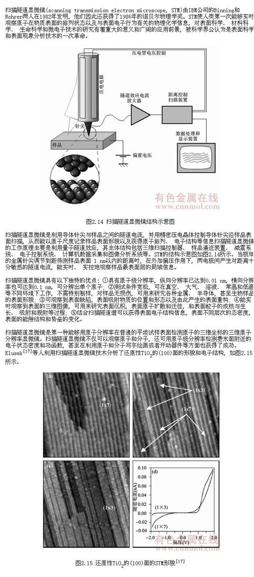 扫描隧道显微镜(stm)