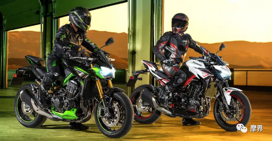 川崎发布新图案2022款z900街车