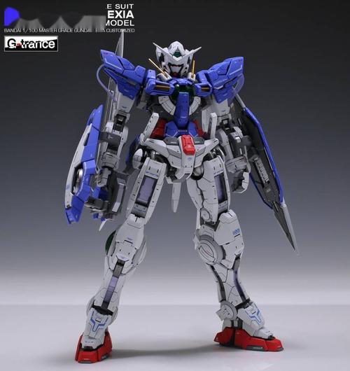 模型制作范例mggn001能天使高达