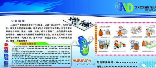 液化气展板宣传