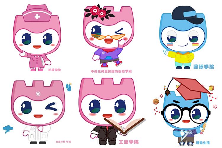 来看河北大学可爱的百年校庆吉祥物吧