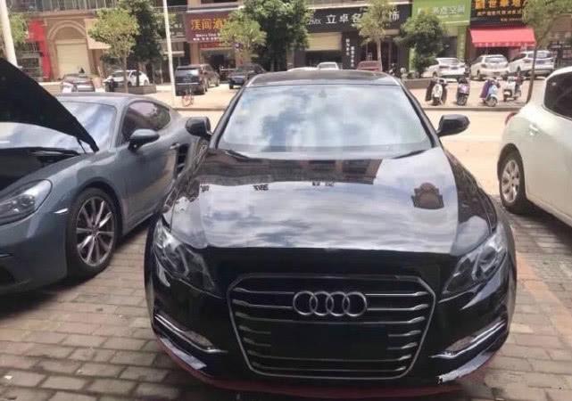 众泰z700改装奥迪a6l以假乱真网友能加点钱换对大灯不