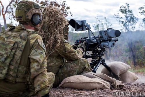 澳美日联合演习 mk47榴弹发射器意外成为主角