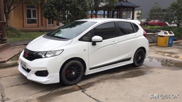 blox车主记前脸改装蜕变本田飞度改装分享