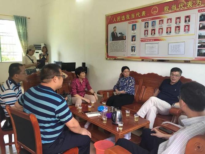 市人大常委会领导到南雄调研