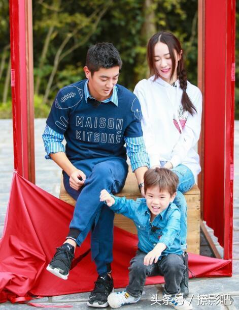 爸爸去哪儿5想从杜江手里抢霍思燕,嗯哼只能靠倒立取胜了!