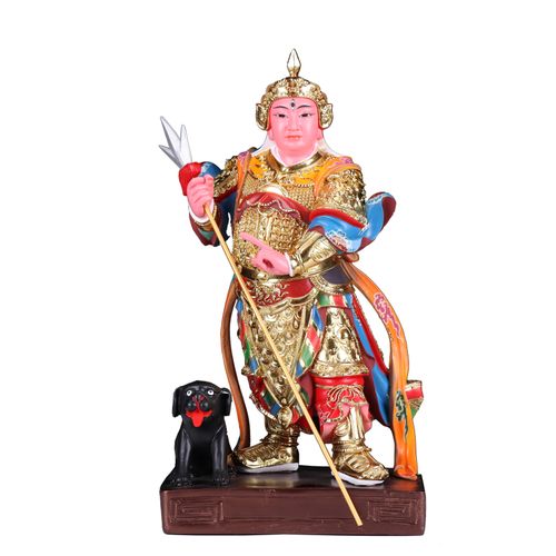 二郎神神像杨戬佛像站像二郎真君像杨元帅家用摆件