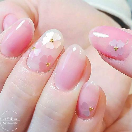 《三生三世 十里桃花》那些嫩出汁的桃花美甲